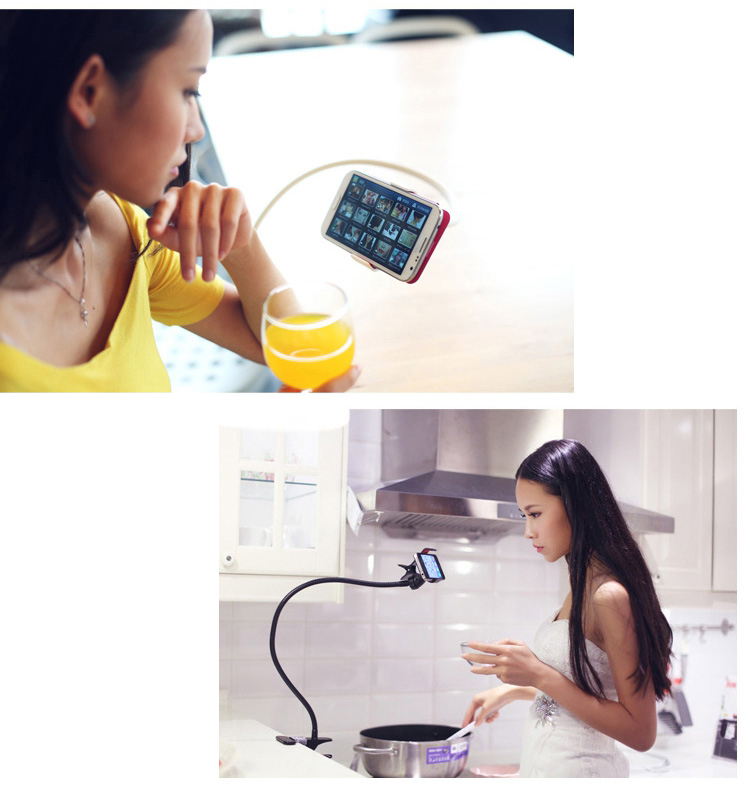 ขาตั้ง/หนีบ/ยึด มือถือ Phoseat Stand (สีขาว)