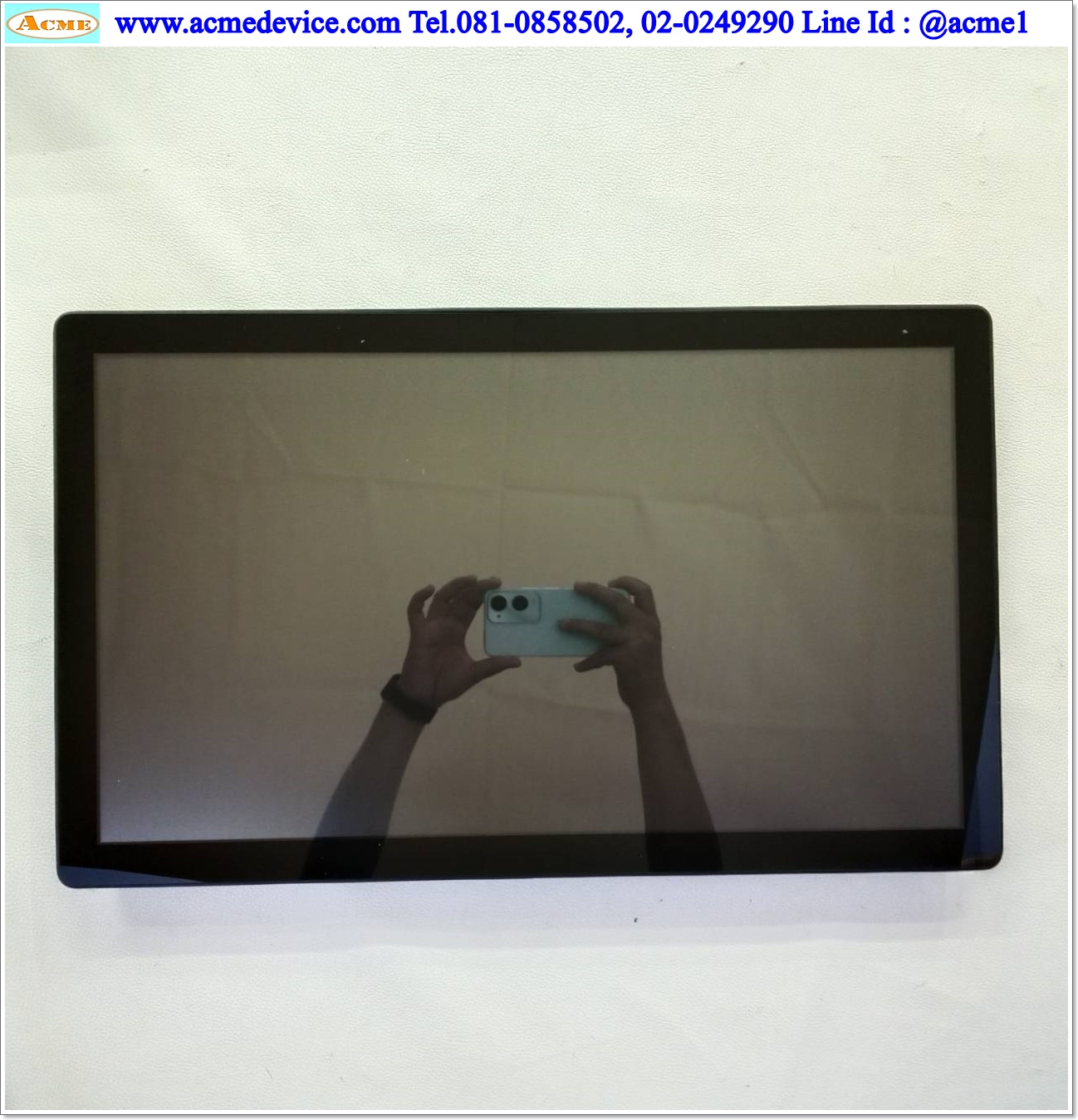 Touch Monitor Iiyama รุ่น Prolite TF2215MC, 21.5", 12V, 2A, Interface DP, HDMI, VGA, USB Type-B