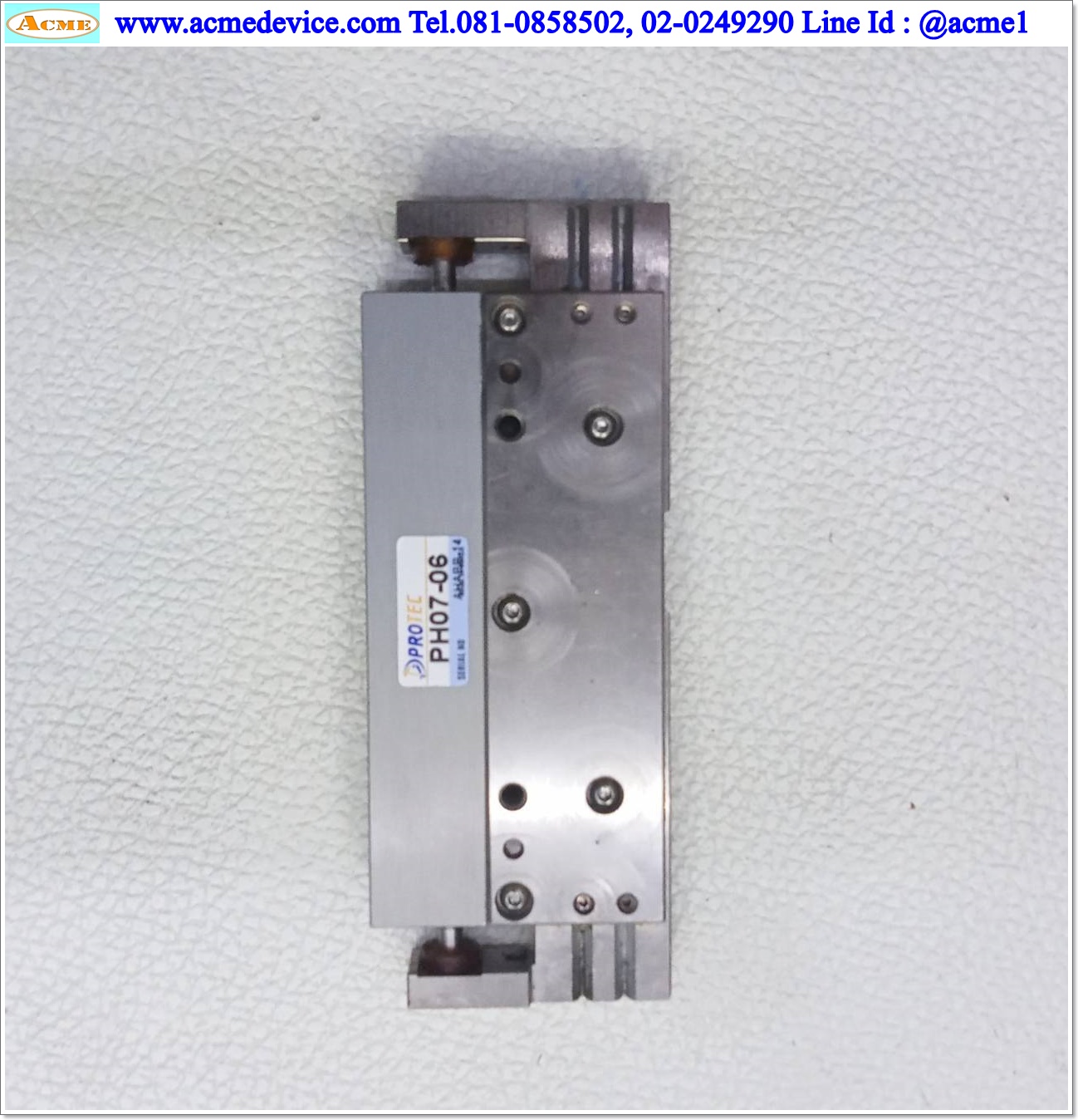 Gripper Protec รุ่น PH07-06, Bore 6 mm., Stroke 10 mm.