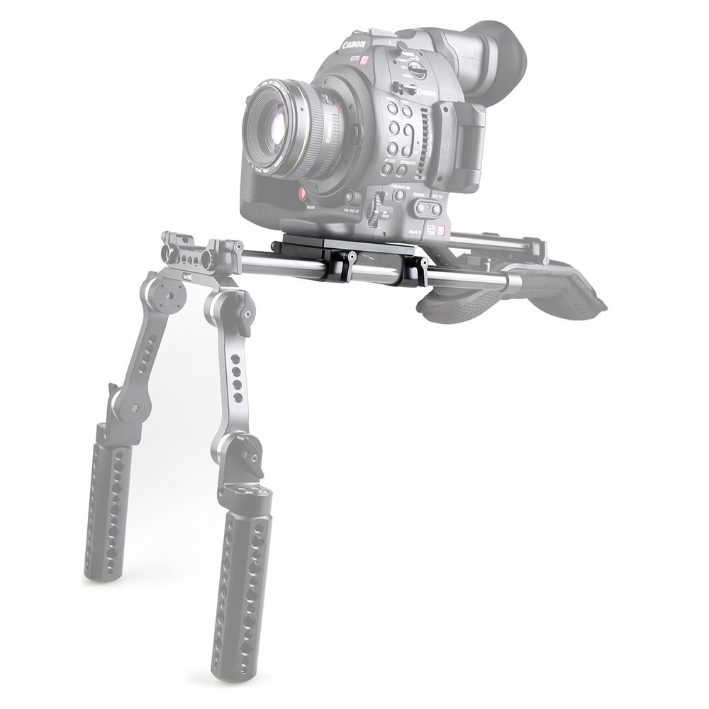 SMALLRIG® Baseplate with Dual 15mm Rod Clamp 1775 (ByOrder รอสินค้า2-3วัน)