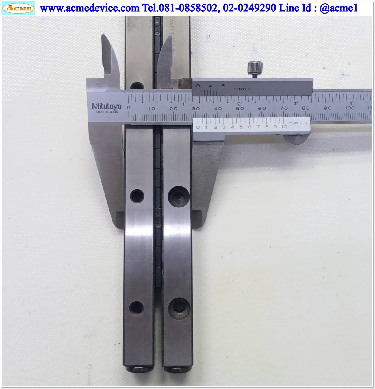 Cross-Roller Guide Schneeberger รุ่น R 6 250, ขนาด 31 x 255, Stroke 160 mm.