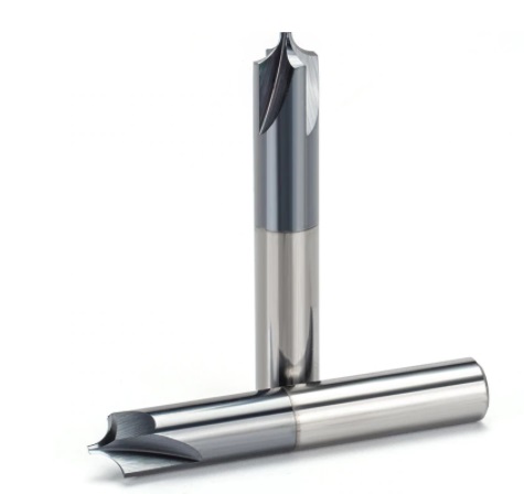 ดอกเก็บขอบ R4.0x10x75 2T ก้าน 10.0 mm Cemented Carbide Corner Rounding End Mills