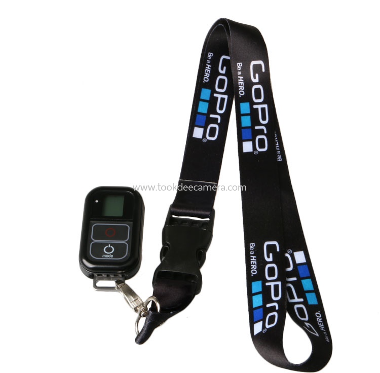 สายคล้องคอสกรีนโลโก้ GoPro ใช้กับกล้องแอคชั่นแคม(Actioncam) ทุกยี่ห้อ GOPRO XIAOMI YI SJCAM