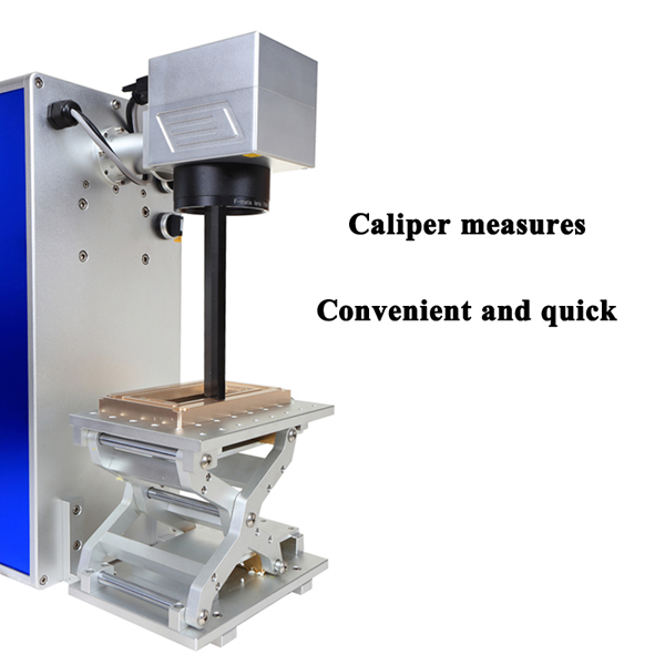 ไฟเบอร์ออฟติกส์เลเซอร์มาคกิ้งและแกะสลัก ขนาดพกพา S004 30W 150x150 mm