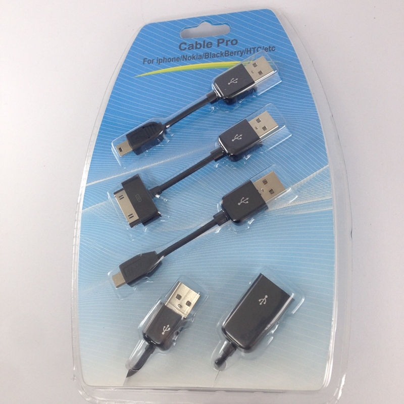 สายชาร์จ Iphone/Nokia/BlackBerry/etc