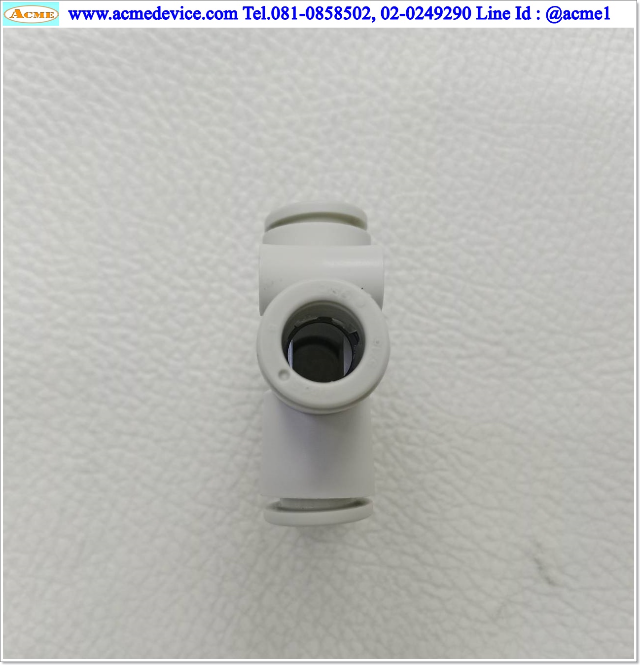 ข้อต่อลม SMC รุ่น KQ2TX08-00A1, Cross, สายลม 8 มม.