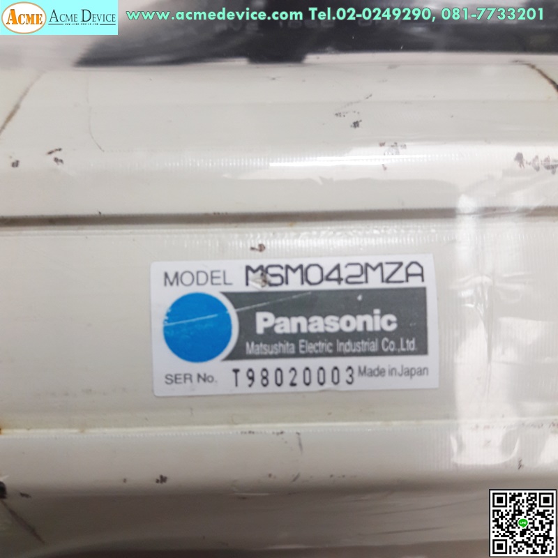 Servo Motor Panasonic รุ่น MSM042MZA, 400W