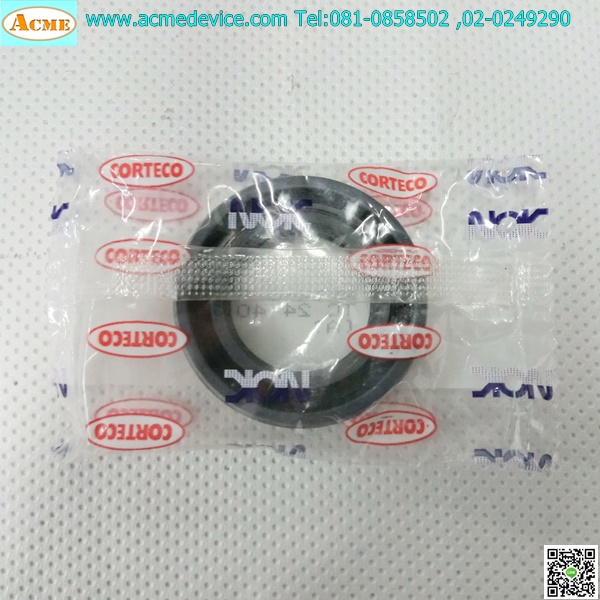 ซีลน้ำมัน Corteco รุ่น TC 24 40 8 (A), ID 24, OD 40, หนา 8 mm.