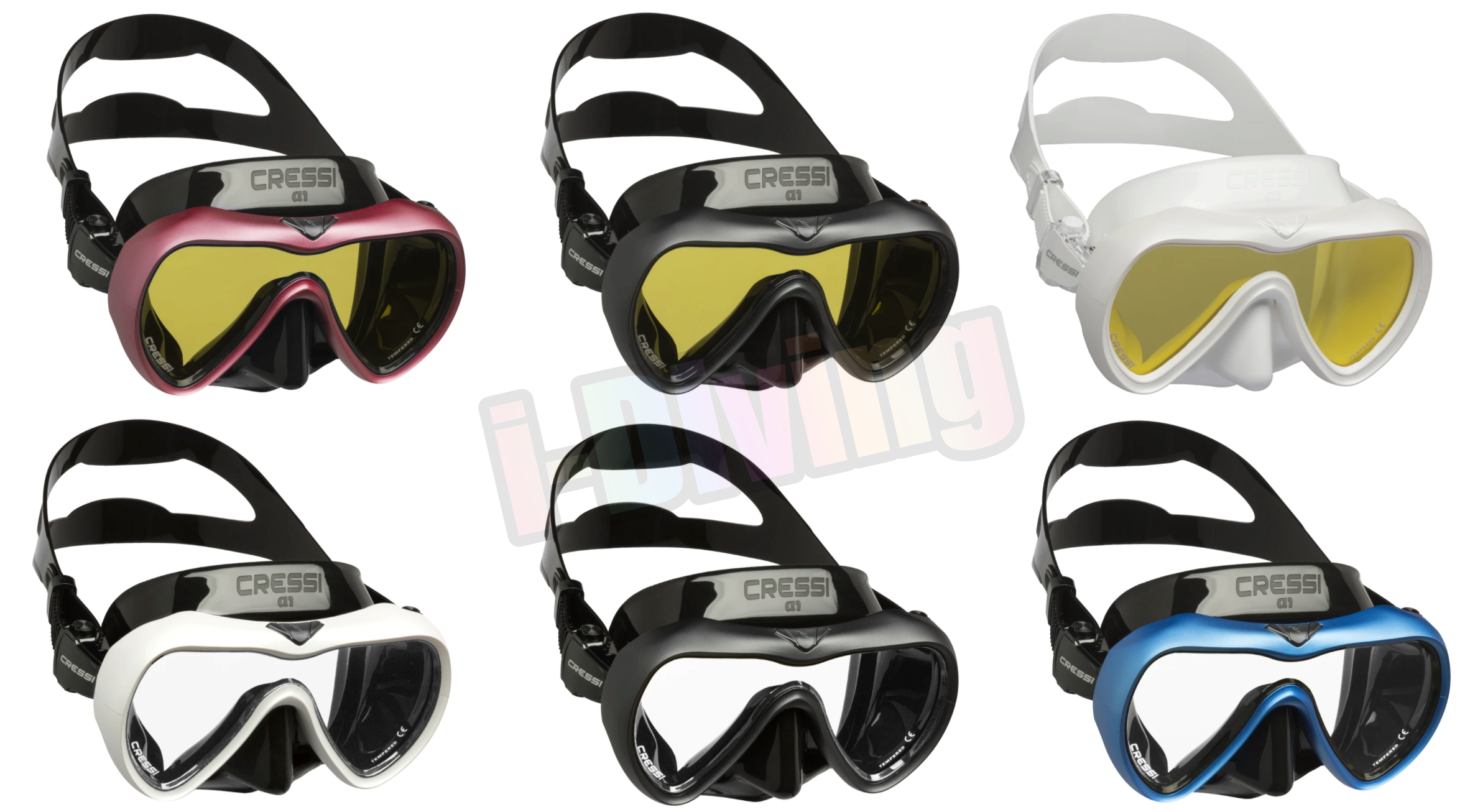 Cressi A1 Mask (Anti Fog)
