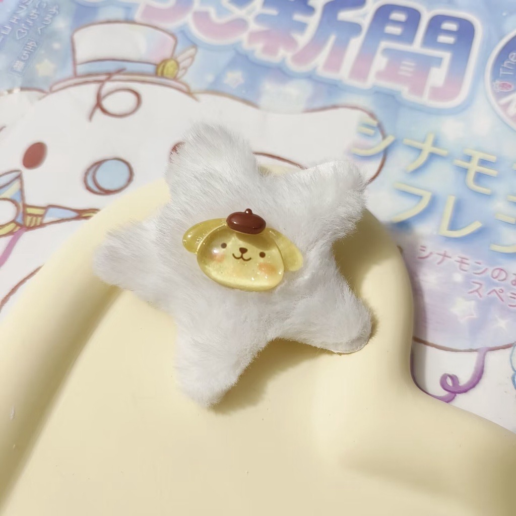 กิ๊บทรงดาว กำมะหยี่ sanrio ราคา 7