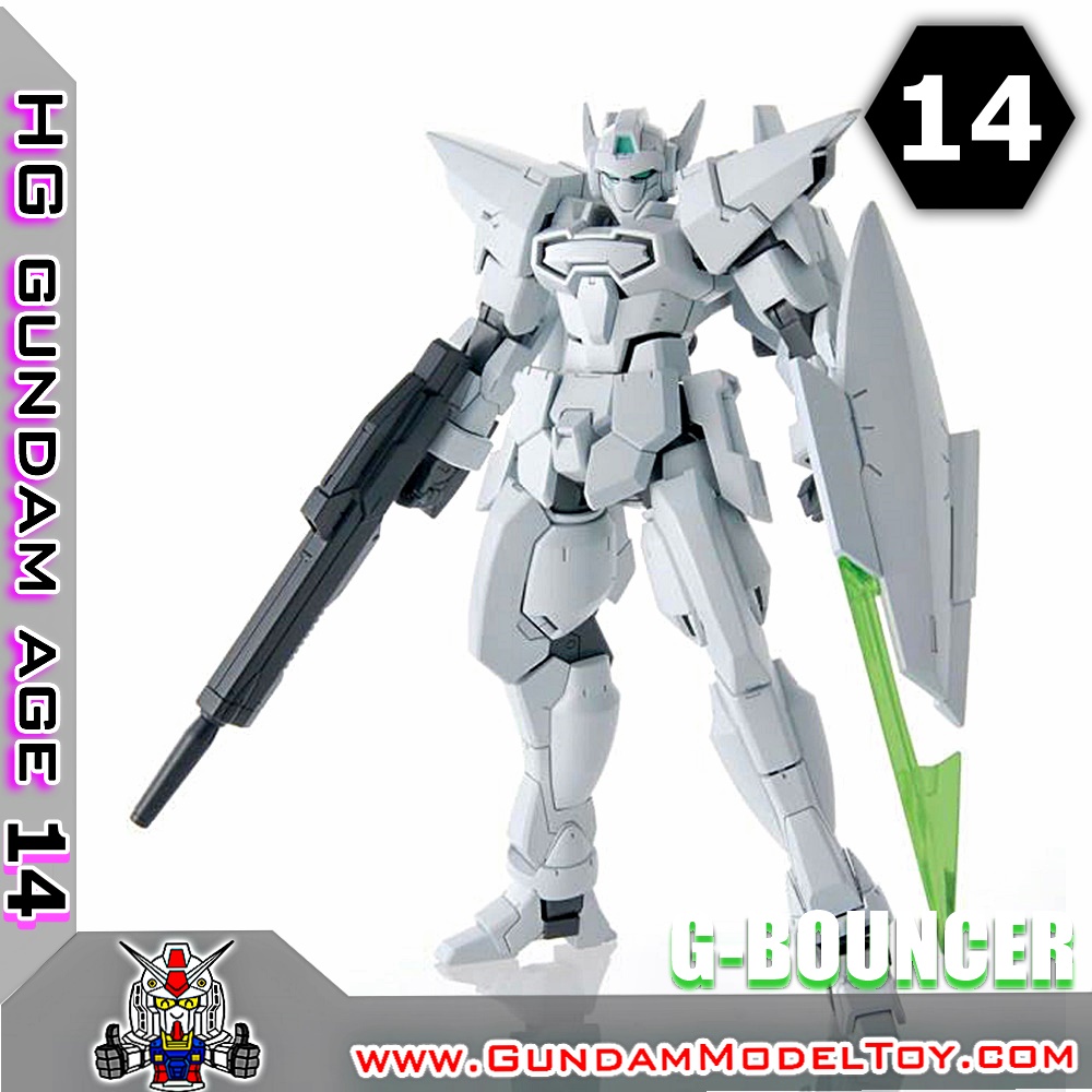 BANDAI HG 1/144 G-BOUNCER จี-เบาวซ์เซอร์ โมเดล กันดั้ม กันพลา PS TOYLAND HGAGE