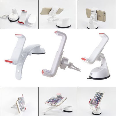ที่ จับ-ยึด-หนีบ-วาง-ตั้ง มือถือ/แท็บเล็ต 3in1 iMOUNT สีขาว