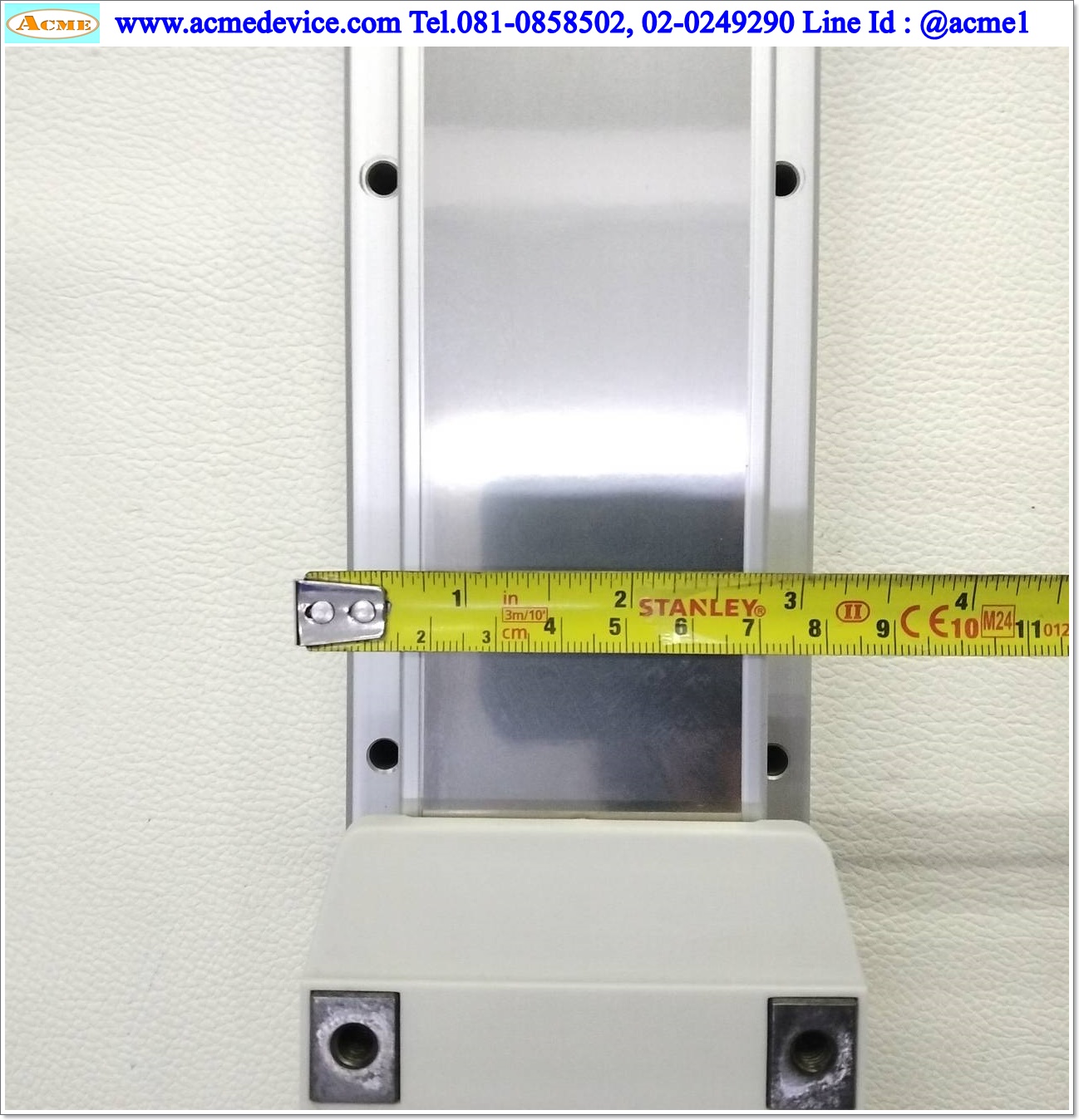 แกนสำเร็จรูป Ball Screw Toyo รุ่น GTH8-L20-500-K, ขนาด 80 x 760 mm., แกนโต 15 mm, Stroke 500 mm., Pit 20 mm. (R)