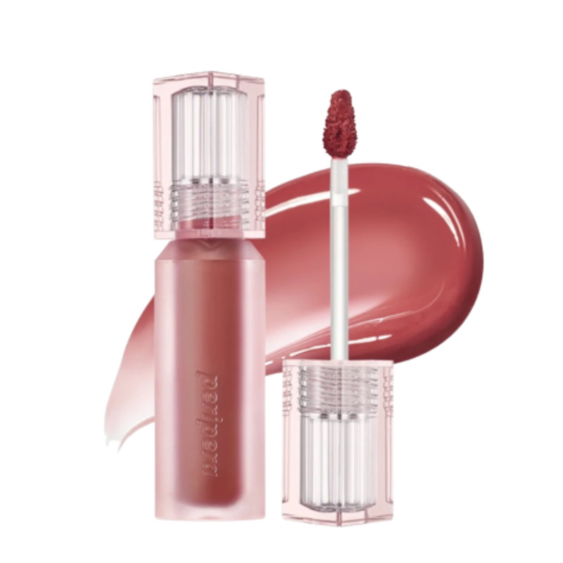 ลิปเพริเพร่า Peripera Lip Bare Water Tint สี06 Softly Brown