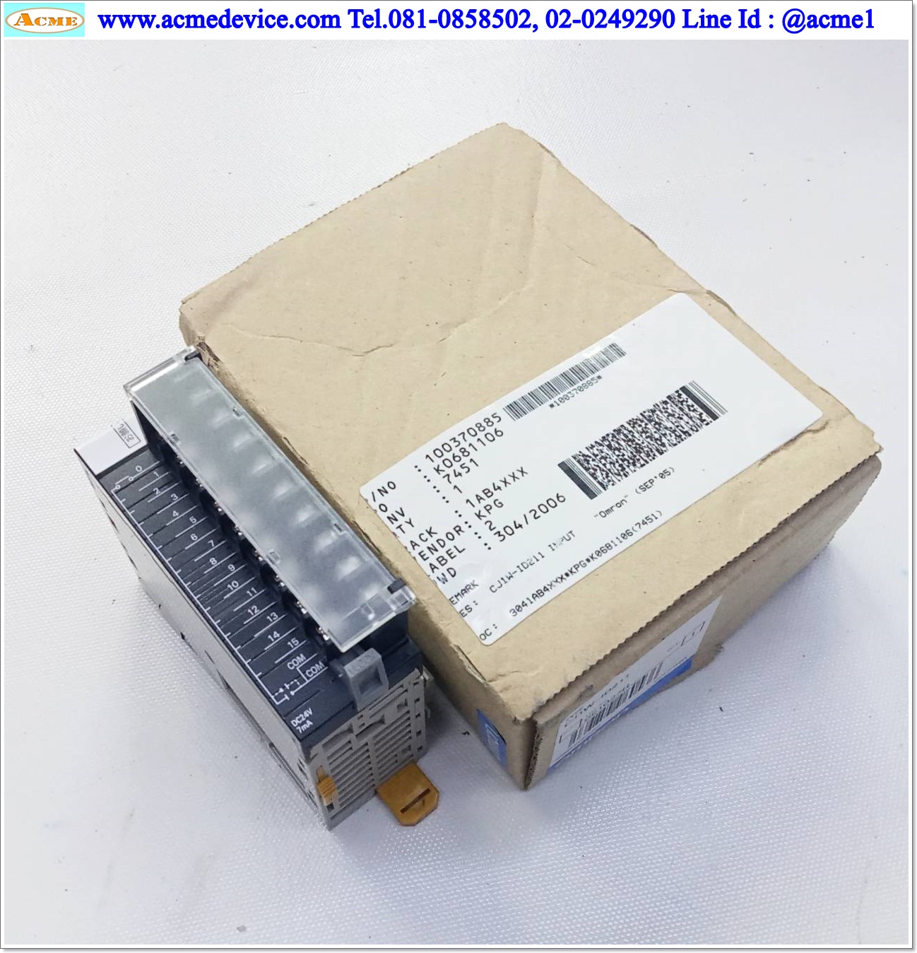 PLC Omron รุ่น CJ1W-ID211, Input Unit