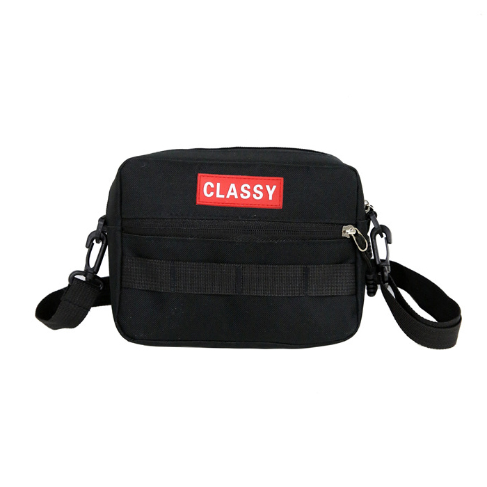 กระเป๋าคาดอก กระเป๋าสะพายข้าง classy | CLS001 black