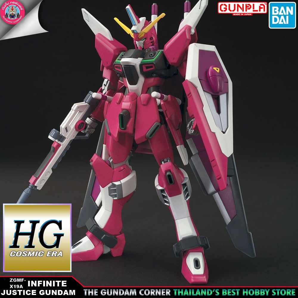 BANDAI HG INFINITE JUSTICE GUNDAM โมเดล กันดั้ม กันพลา PS TOYLAND HGCE