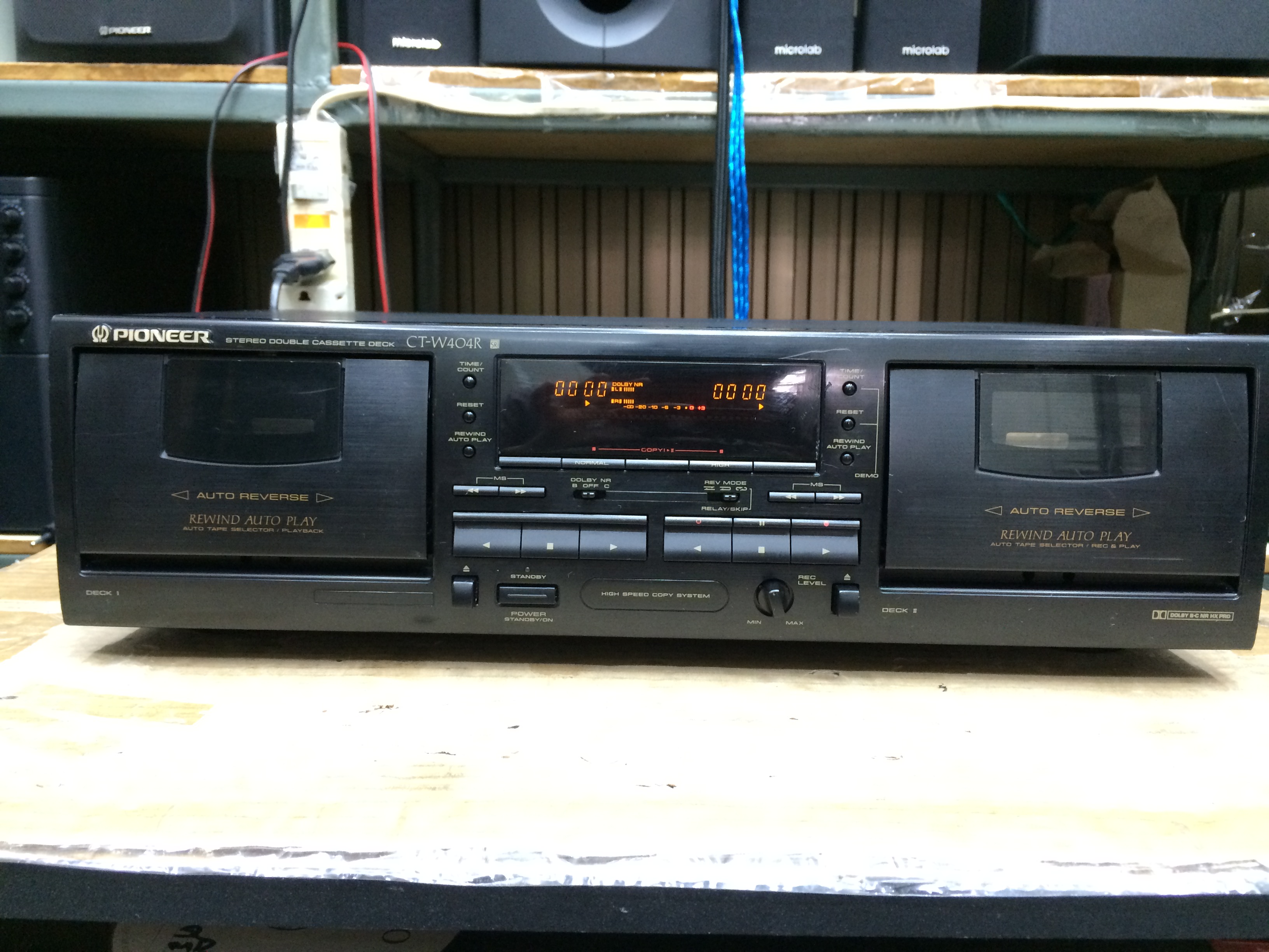 เครื่องเล่น Tape Pioneer รุ่น CT-W404R