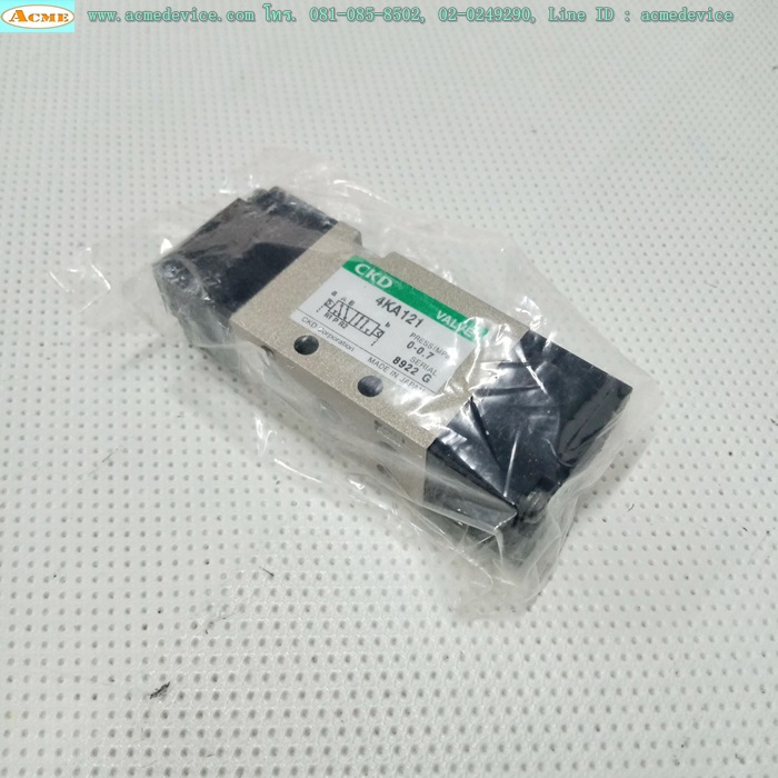 Solenoid Valve CKD รุ่น 4KA121 (คอนโทรลด้วยลม)