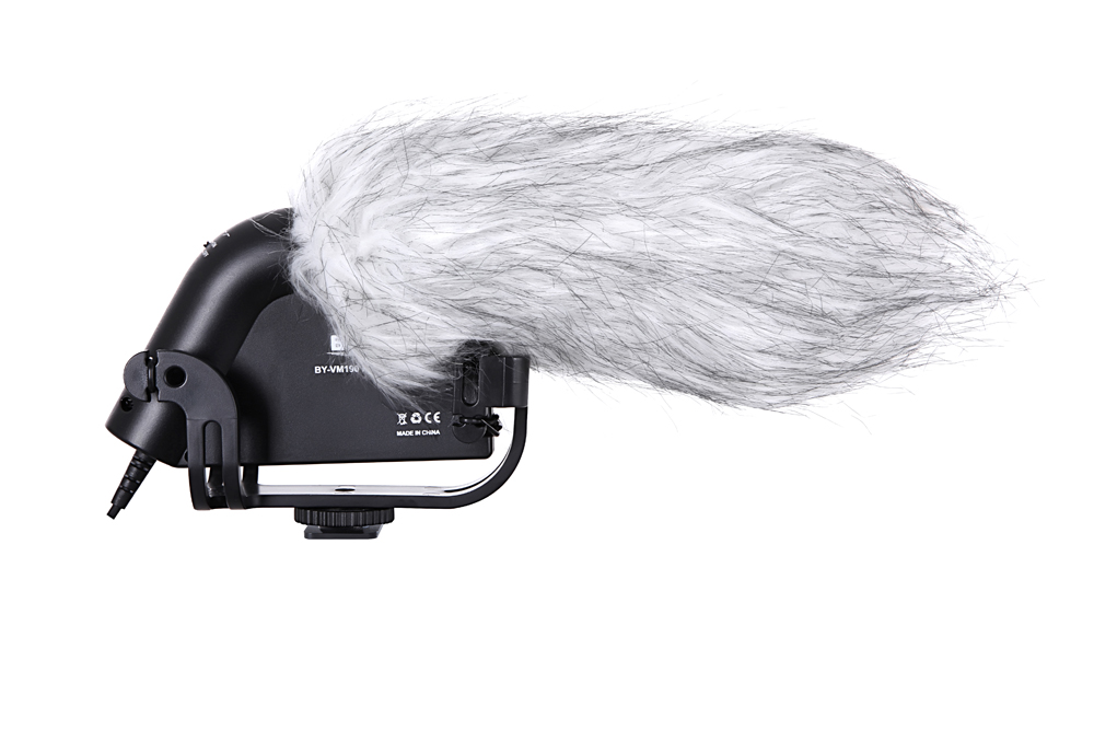 ไมโครโฟน BOYA BY-VM190 Hot Shotgun Microphone