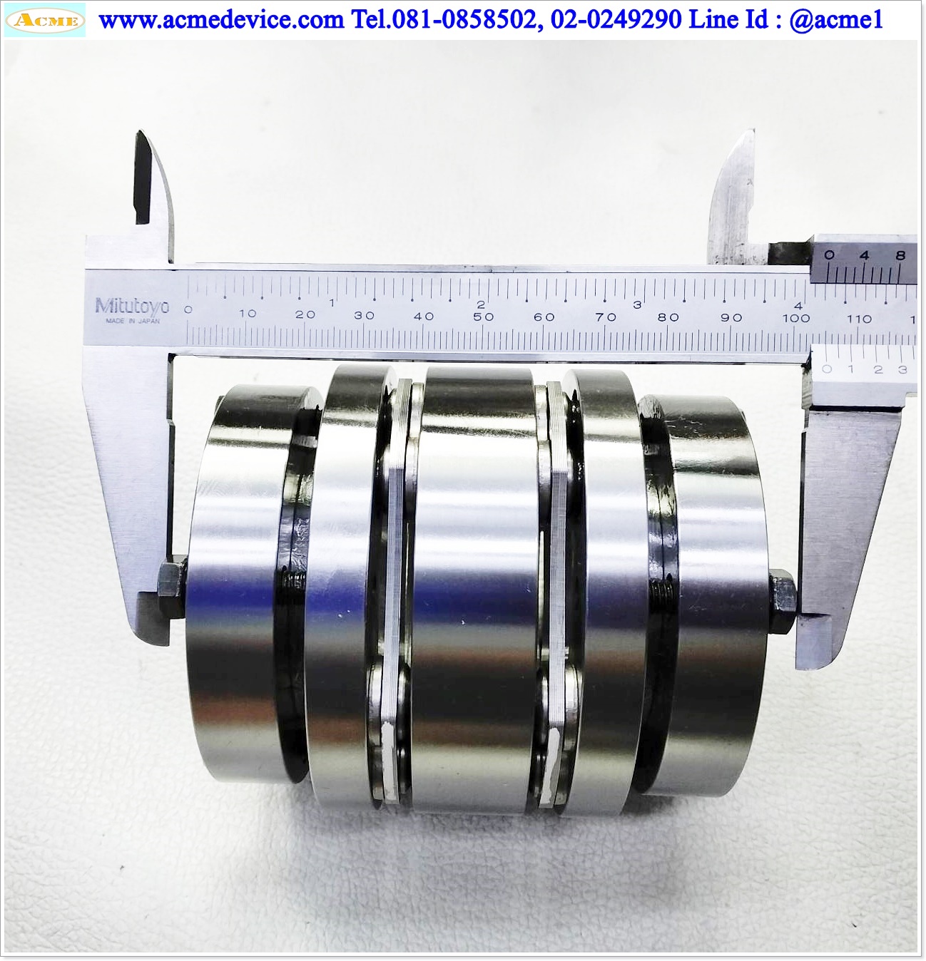 Coupling Misumi รุ่น CPSWN87-45-45, ID 45/45mm, OD 87mm., L 105mm, Disc Coupling