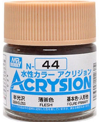 ACRYSION N44 SEMI-GLOSS FLESH สีเนื้อกึ่งเงากึ่งด้าน สีทาหรือพ่นสุตรน้ำ