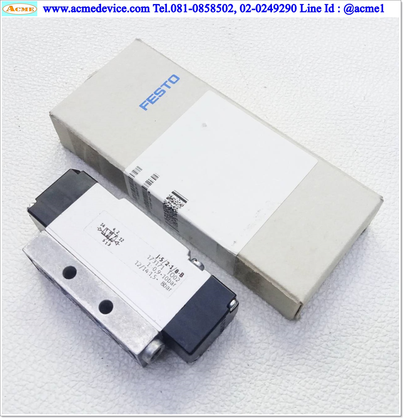 Solenoid Valve Festo รุ่น J-5/2-1/8-B
