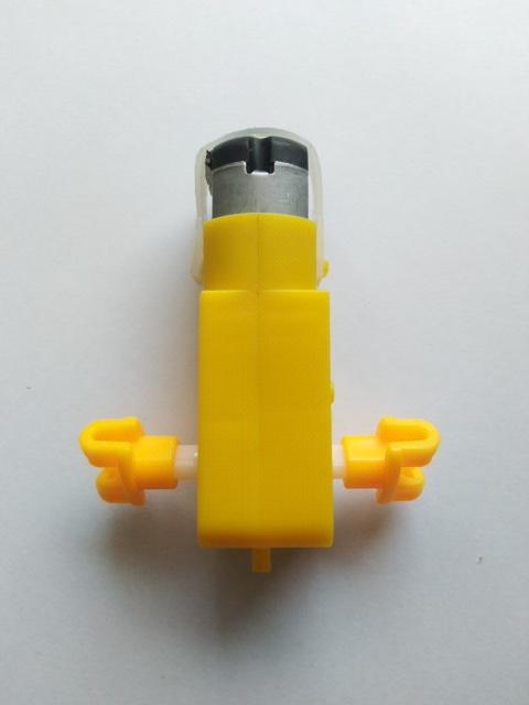 มอเตอร์เกียร์ 2 แกน อัตราทด 1:48 พร้อมชุดล็อค