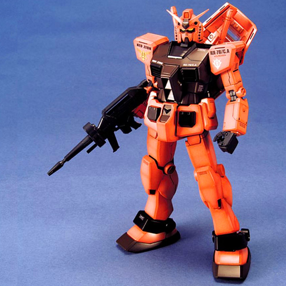 BANDAI MG 1/100 RX-78/C.A. CHAR'S COLOR GUNDAM อาร์ เอ็กซ์ 78 ชาร์ คัลเลอร์ โมเดล กันดั้ม กันพลา PS TOYLAND