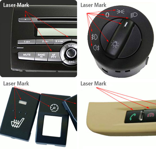 ไฟเบอร์ออฟติกส์เลเซอร์ มาคกิ้งและแกะสลัก S005 50W 300x300mm