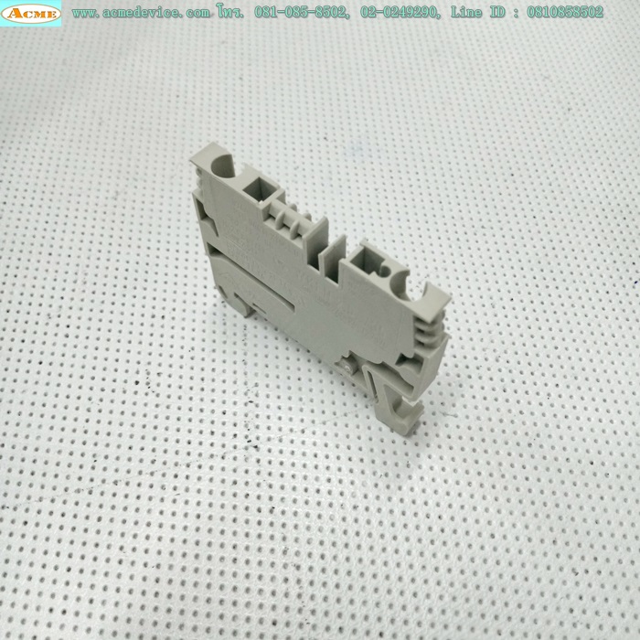 Terminal Block WKFN 2,5/35, 5 mm. (กล่องละ 50 ตัว)