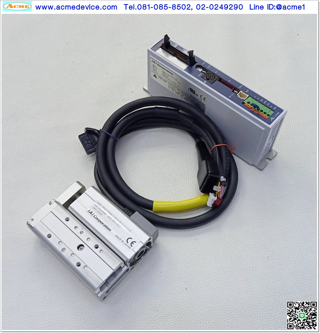 Actuator IAI Drive รุ่น ACON-C-10I-NP-2-0-SE & RCA2-TFA4NA-I-20-2-30-A1-P-K2-SE