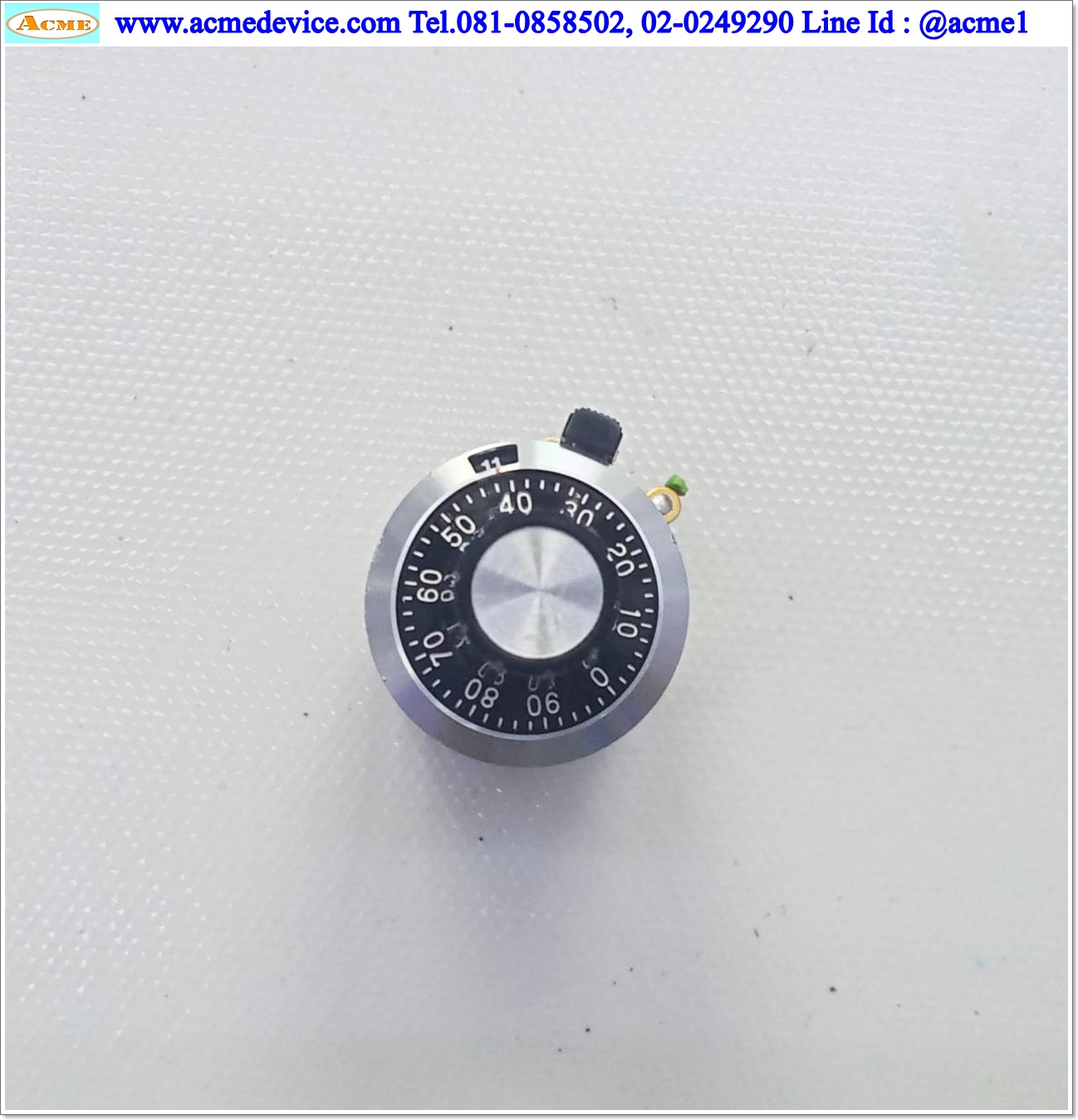 ตัวต้านทาน Copal รุ่น M22S10 & Dial Sakae MG20-22B6, 20KΩ, Potentiometer