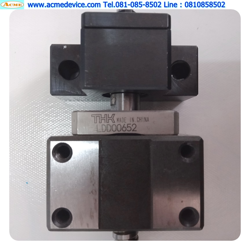 Ball Screw THK รุ่น LDD00652, ขนาด 70 mm x 220 mm, Stroke 105 mm, Pit 5 mm, แกนโต 12 mm