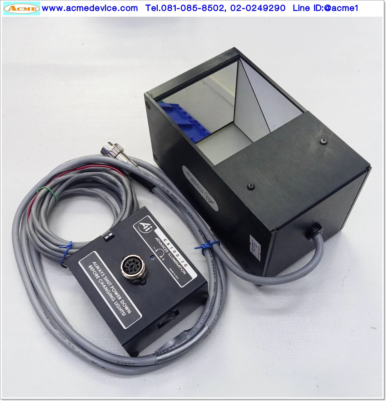 Lighting Advanced รุ่น CS100-IC, 24Vdc (สีแดง)