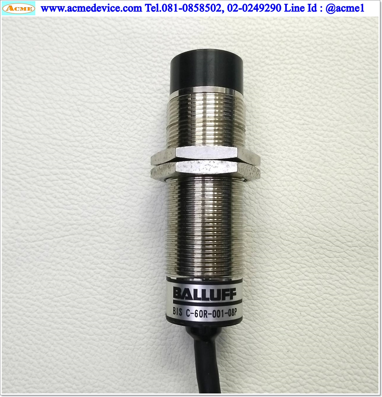 RFID Head Balluff รุ่น BIS C-60R-001-08P, M30, 11 Pole, PNP, IP67