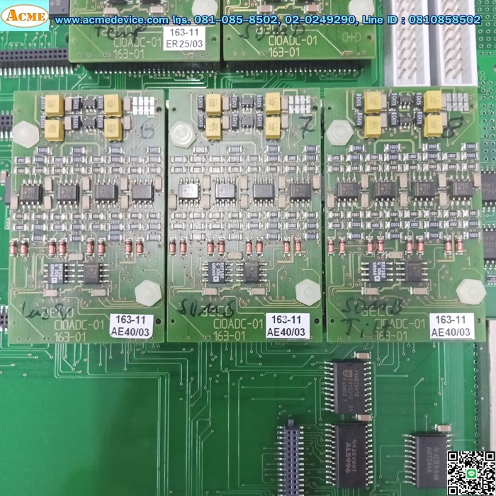 Board IO aeco รุ่น CPCII0-01, 3102-161-01+CI0ADC-01, 163-01