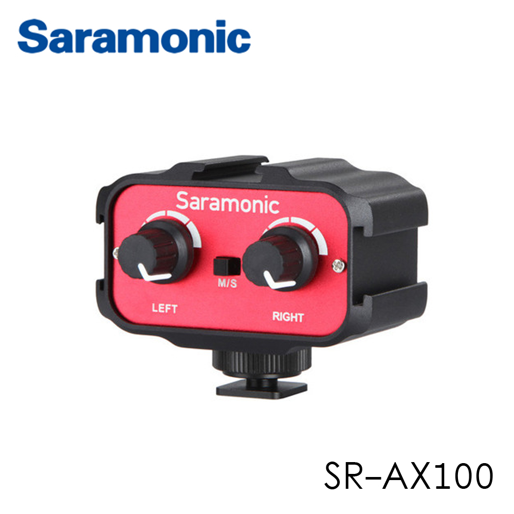 Saramonic SR-AX100 2 Channel 3.5mm Audio Adapter รับประกันศูนย์ไทย 1 ปี