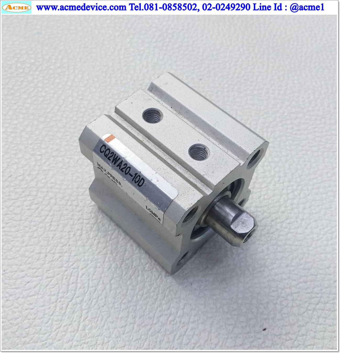 Air Cylinder SMC รุ่น CQ2WA20-10D, Bore 20 mm., stroke 10 mm.