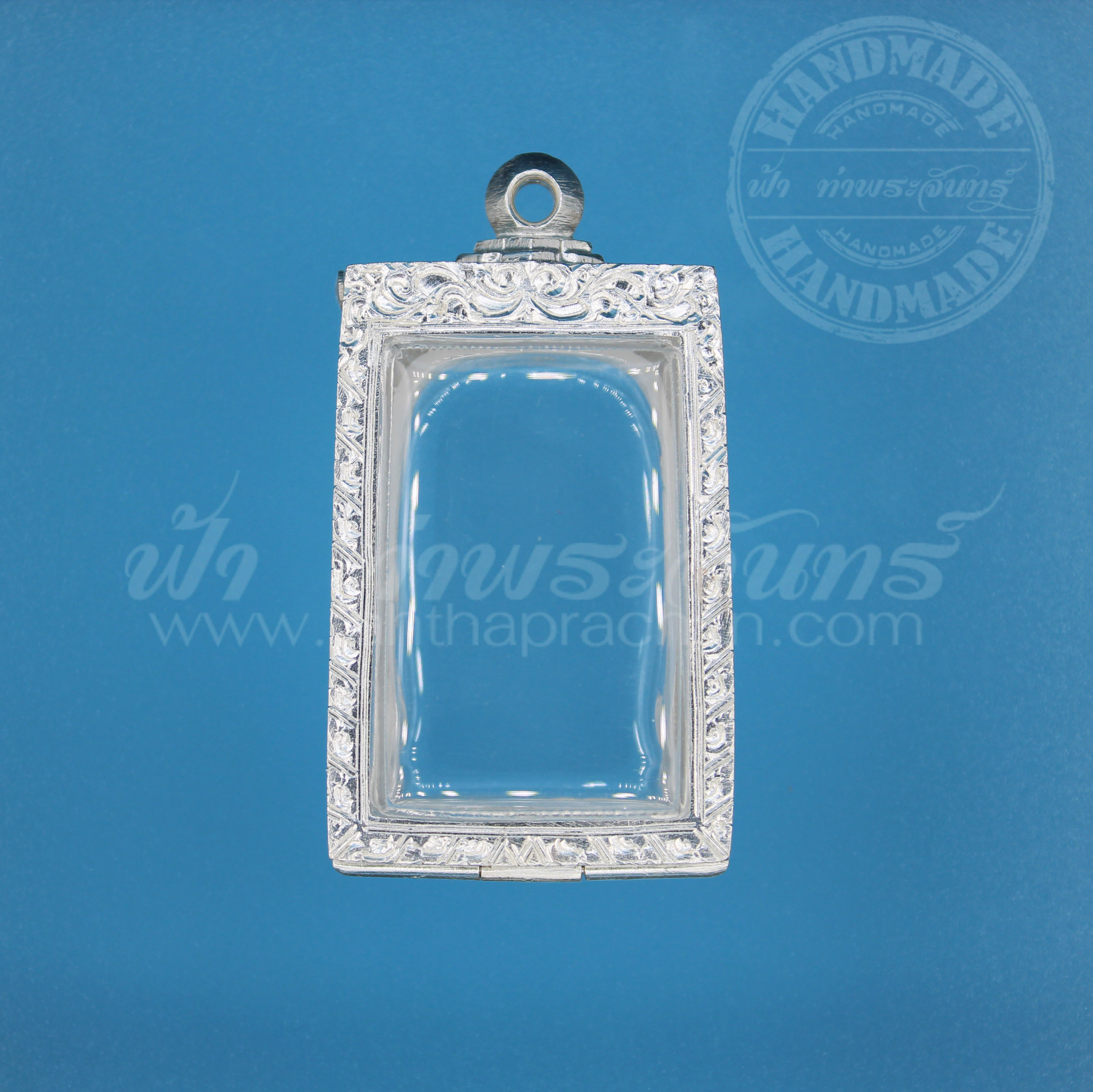 ตลับสมเด็จ เงินแกะลาย 92.5%