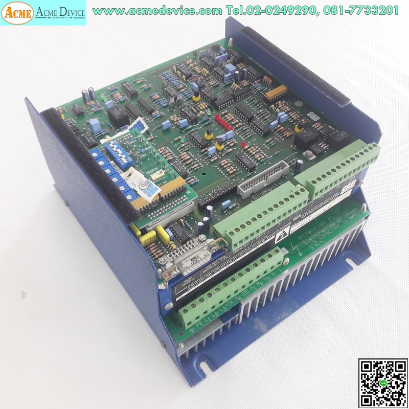Brush DC Drive SSD รุ่น 560/05/10, 220/240Vac, 5A (Peak 10A), FS1. 10A
