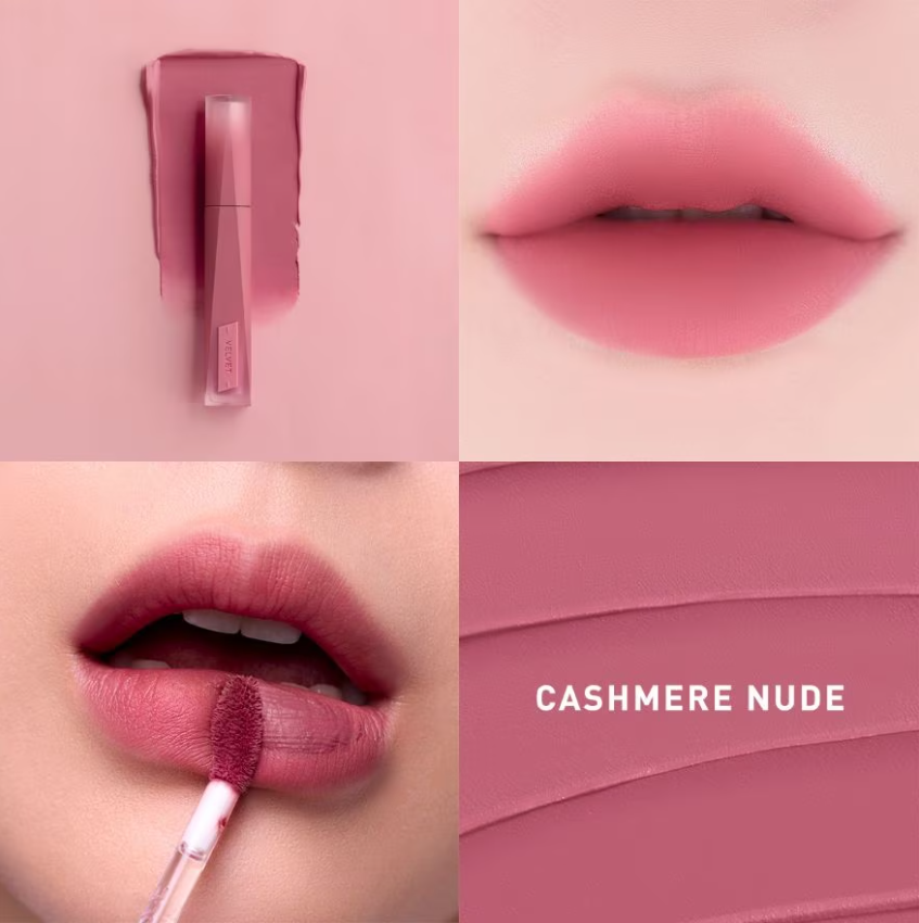 ลิป3CE Velvet Lip Plush 4g # Cashmere Nude