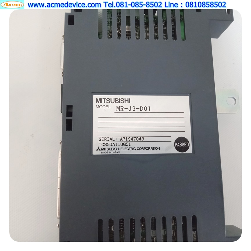 Servo Digital I/O Mitsubishi รุ่น MR-J3-D01
