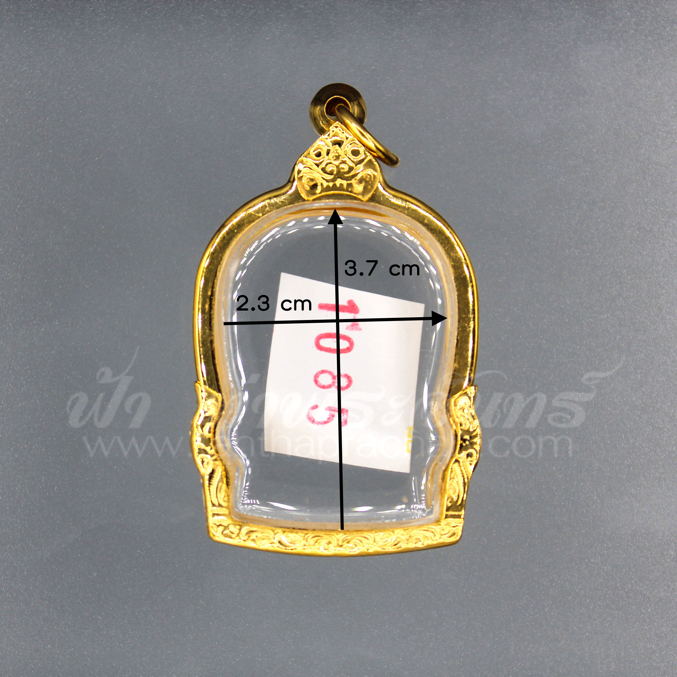 ตลับเหรียญนั่งพาน เลเซอร์