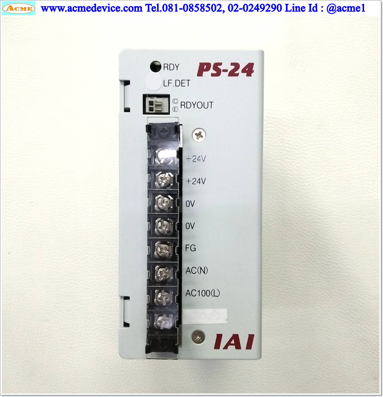 Power Supply IAI รุ่น PS-241, Output 24V, 8.5A, 204W, Power Input 100Vac