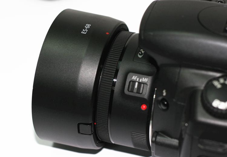 ฮูดเทียบLens canon Fix 50mm F1.8 STM ( ES-68)