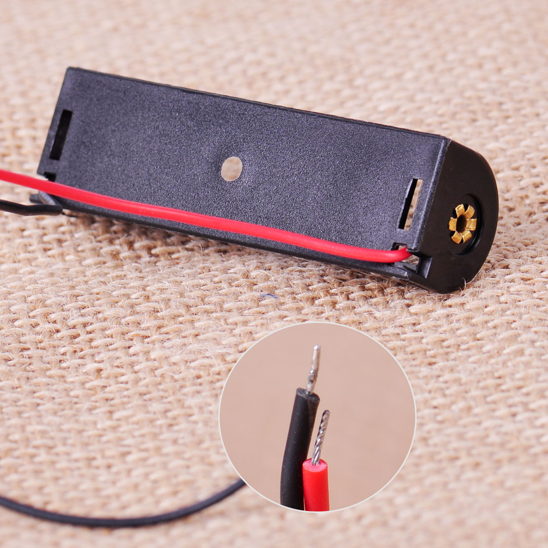 ลังถ่านขนาด AA*1 ก้อน