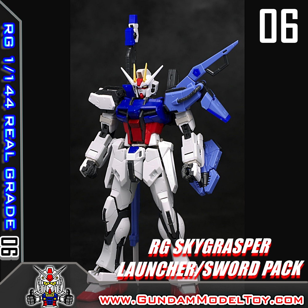 RG 1/144 SKYGRASPER LAUNCHER/SWORD PACK สกายแกรสเปอร์ ลอนช์เชอร์/สวอด แพ็ค