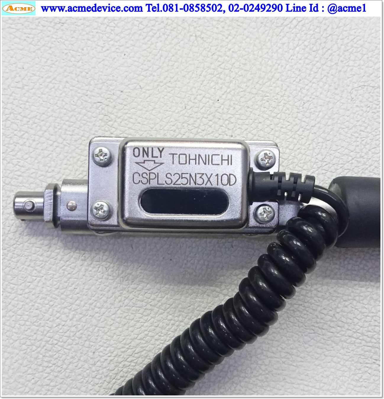 Torque Wrench Tohnichi รุ่น CSPLS25N3X10D, with Limit Switch, 5 - 25 N.m