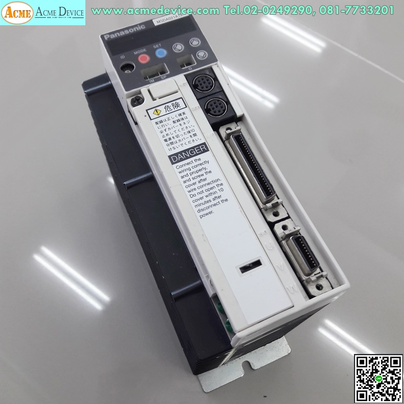 Servo Drive Panasonic รุ่น MSDA021A1A, 200W, (110V)